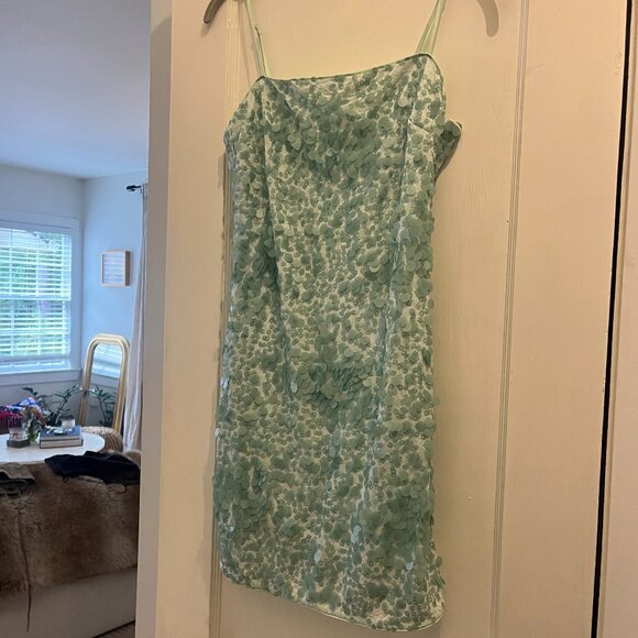 Jonathan Simkhai Lollie Sequin Mini Dress - Picture 1 of 2